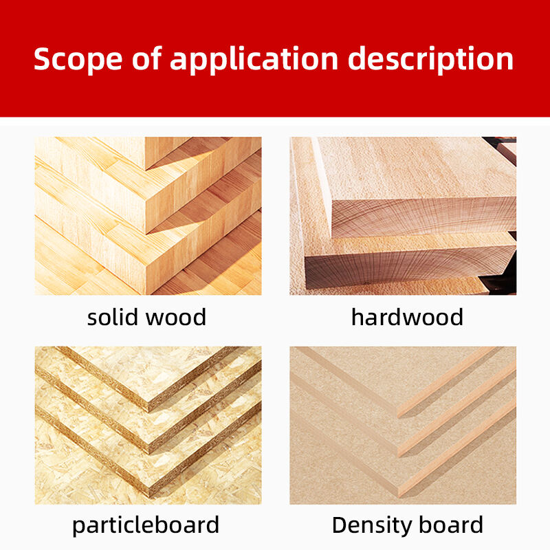 DESKAR Tungsten Carbide Tipped Woodworking Straight Router Bits Wood for Woodworking Carving Bits Woodworking Cutter details