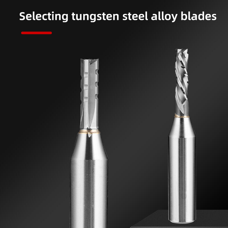 DESKAR Tungsten Carbide Tipped Woodworking Straight Router Bits Wood for Woodworking Carving Bits Woodworking Cutter manufacture
