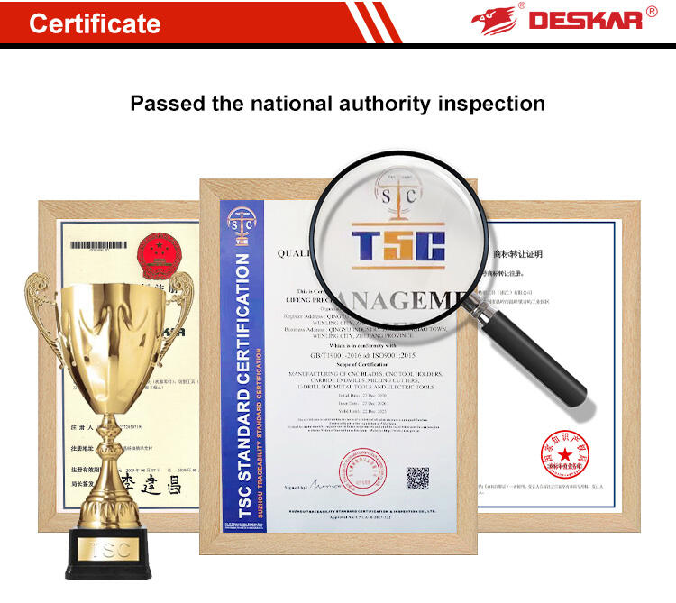 DESKAR 11 ER A 60 LDA Indexable Tungsten Carbide Threading Lathe Inserts for Threaded Lathe Holder details