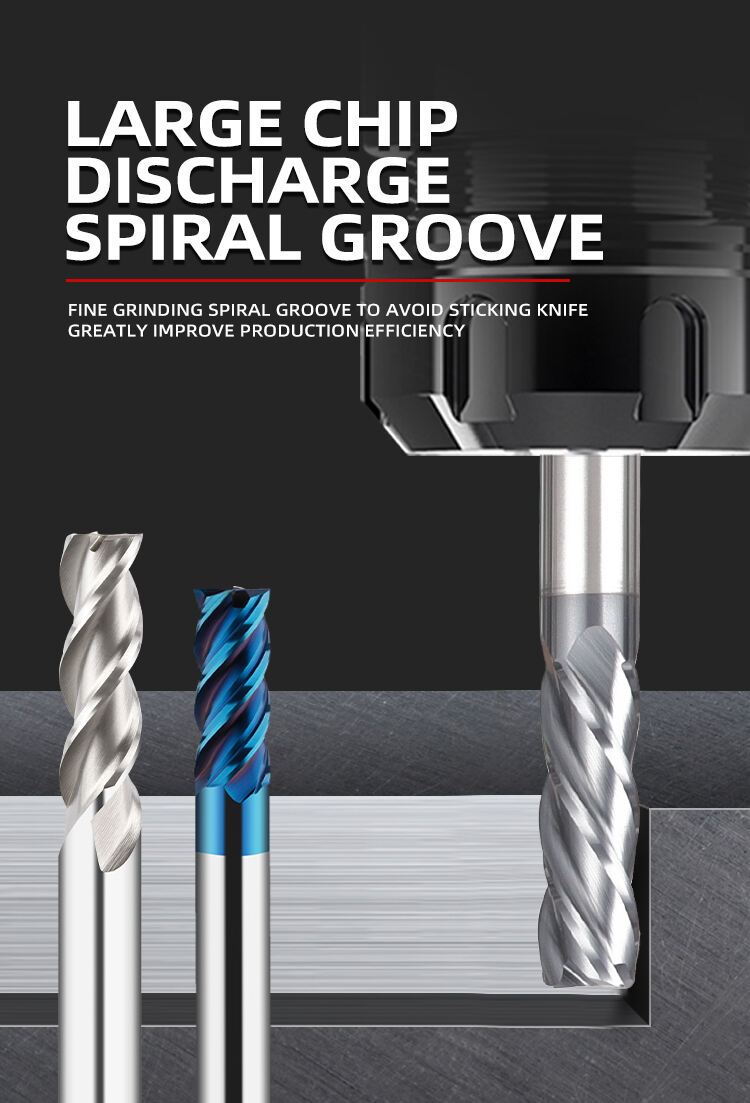 DESKAR Cnc End Mill Cutting Tool Tungsten Milling Cutter Endmill carbide end mills 4 Flutes For Steel End Mill Flat cnc cutting supplier