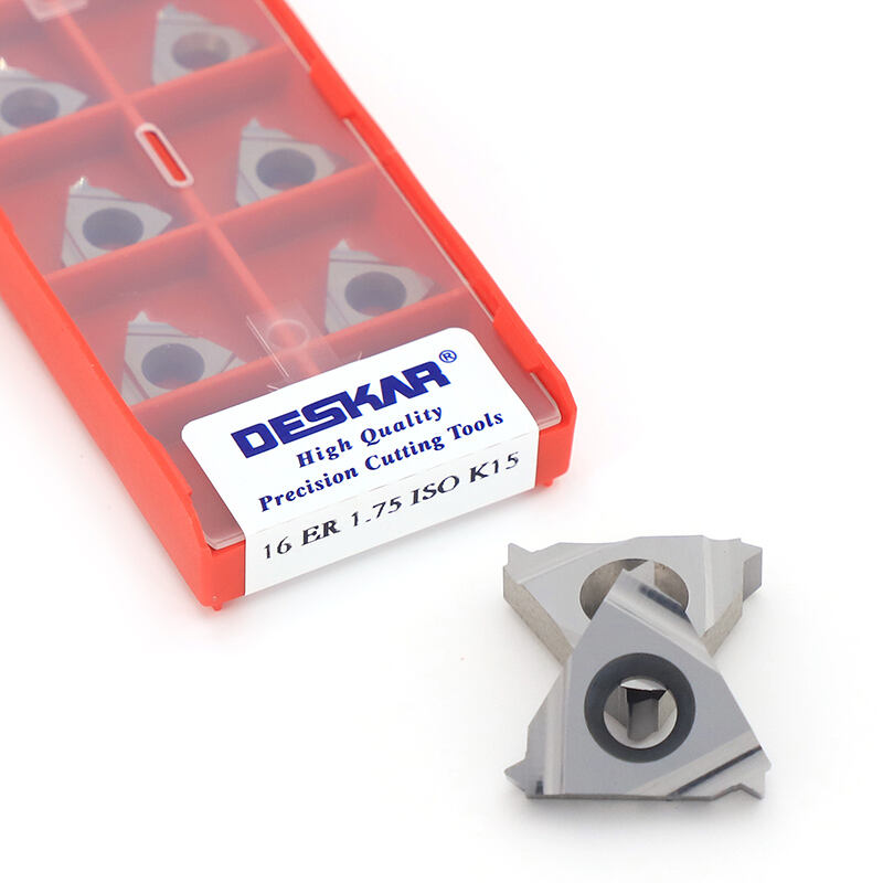 DESKAR 16 ER 1.75 ISO K15 CNC Lathe Threading Inserts Thread Turning Tools Cutter Tools supplier