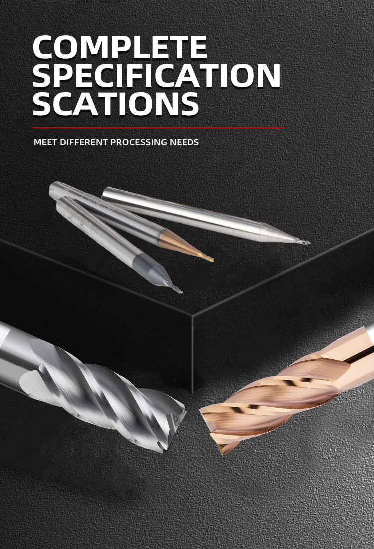 DESKAR Cnc End Mill Cutting Tool Tungsten Milling Cutter Endmill carbide end mills 4 Flutes For Steel End Mill Flat cnc cutting manufacture