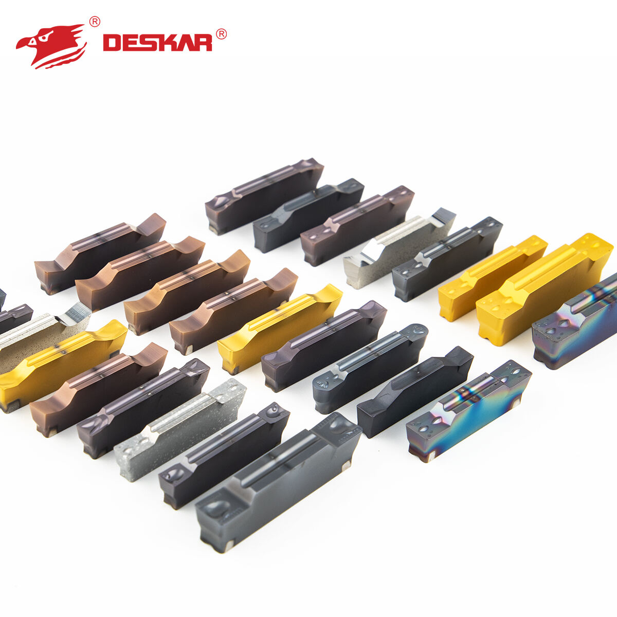 Deskar Tungsten carbide inserts MGMN MGGN150 200 lathe turning tool parts turning tool cnc blade  tools inserts grooving insert supplier