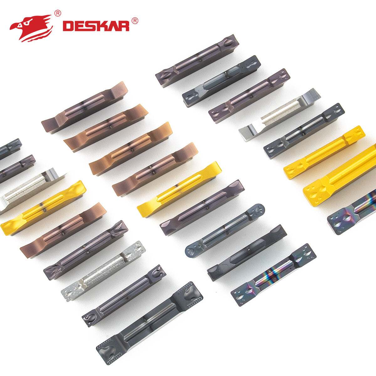 Deskar Tungsten carbide inserts MGMN MGGN150 200 lathe turning tool parts turning tool cnc blade  tools inserts grooving insert supplier