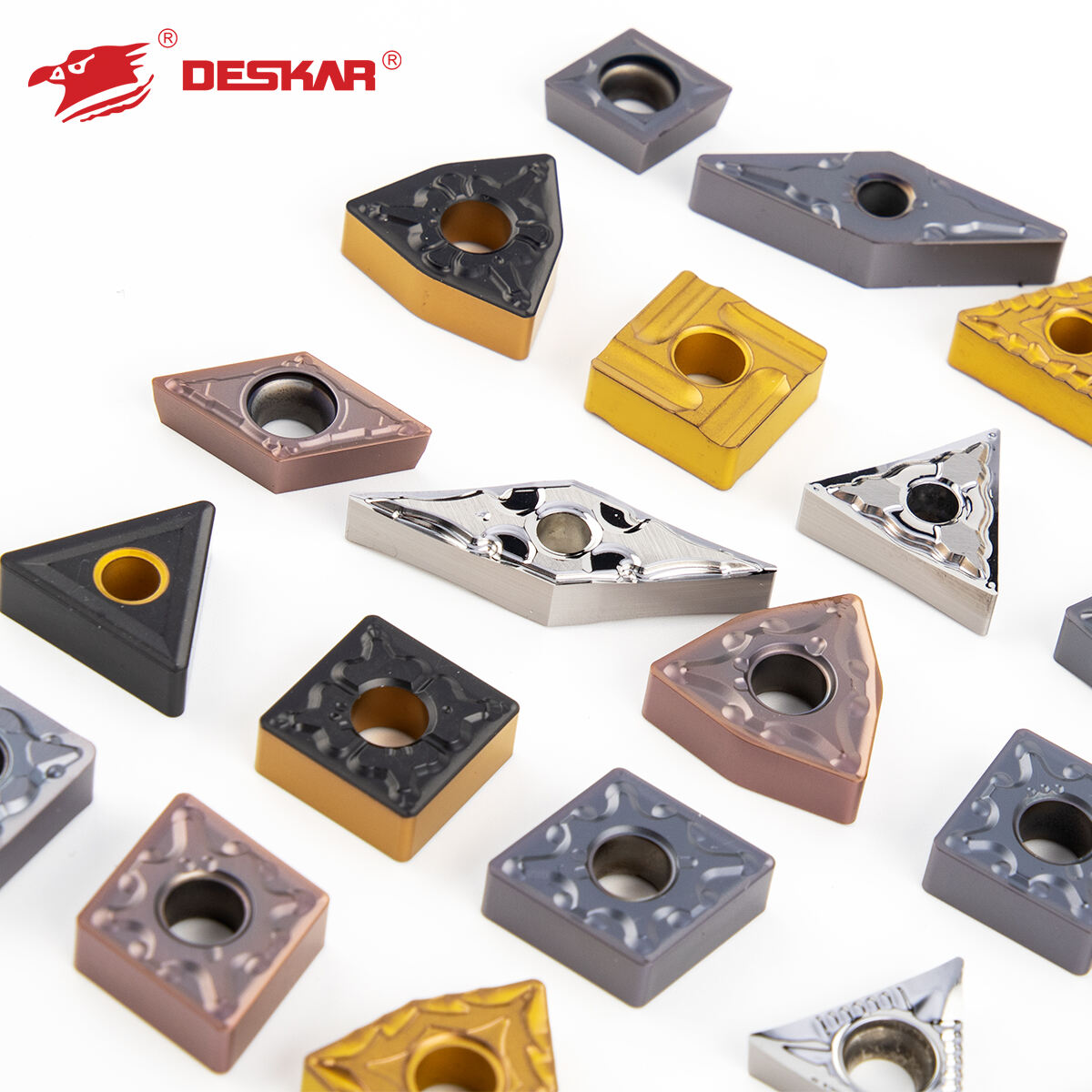 deskar insert metal lathe tooling carbide CNC insert Tnmg/Wnmg Insertos De Carburo Carbide Insert For Tool Holder manufacture