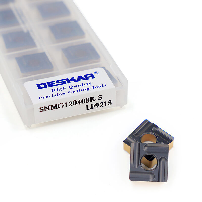 DESKAR SNMG120408R-S LF9218 SNMG 120408 CNC Machine Lathe Cutter Turning Tools New Tungsten Carbide Insert manufacture
