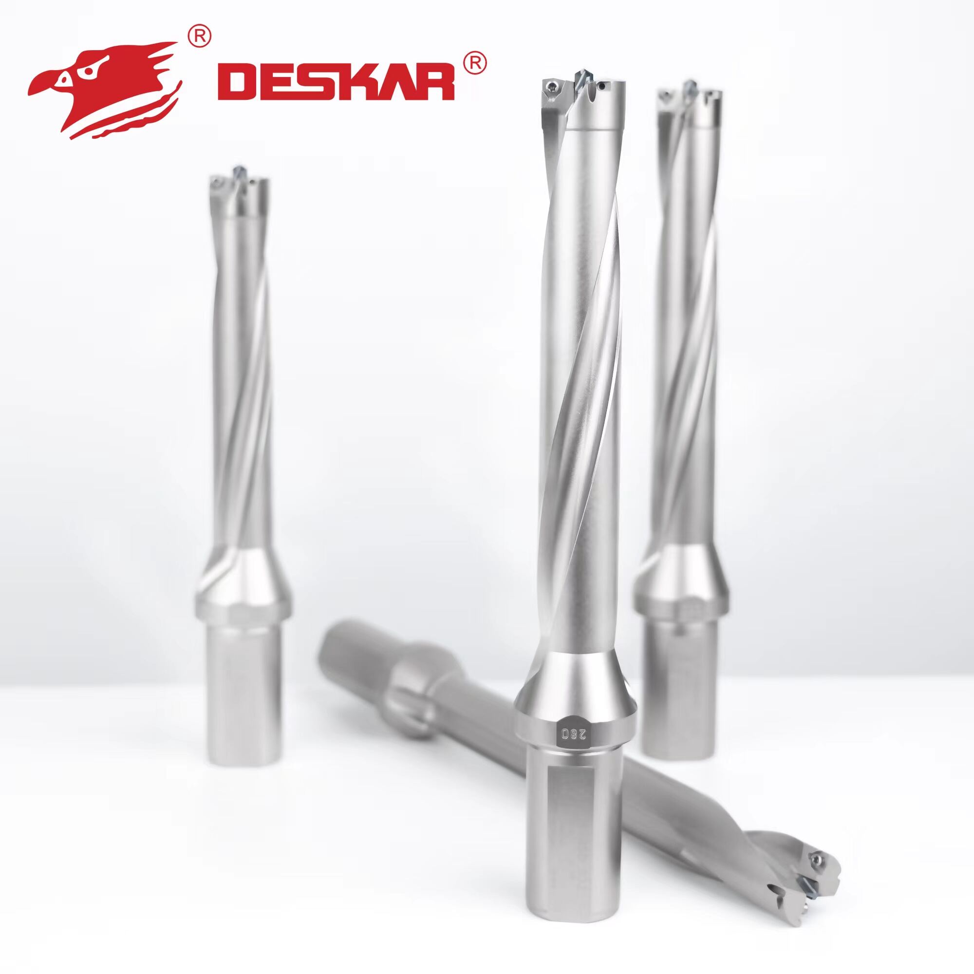 DESKAR U-Drill Series deep hole Drill Bites CNC Lathe Tool Indexable For Carbide Inserts WCMX SPMG 6D 8D 10D u drill for cnc supplier