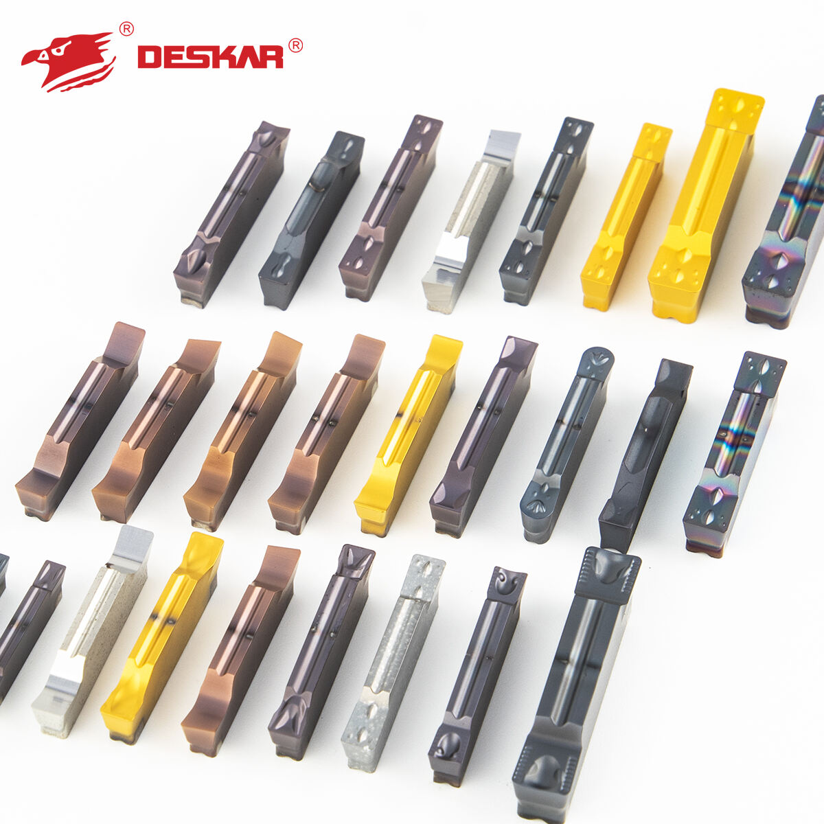 Deskar Tungsten carbide inserts MGMN MGGN150 200 lathe turning tool parts turning tool cnc blade  tools inserts grooving insert factory