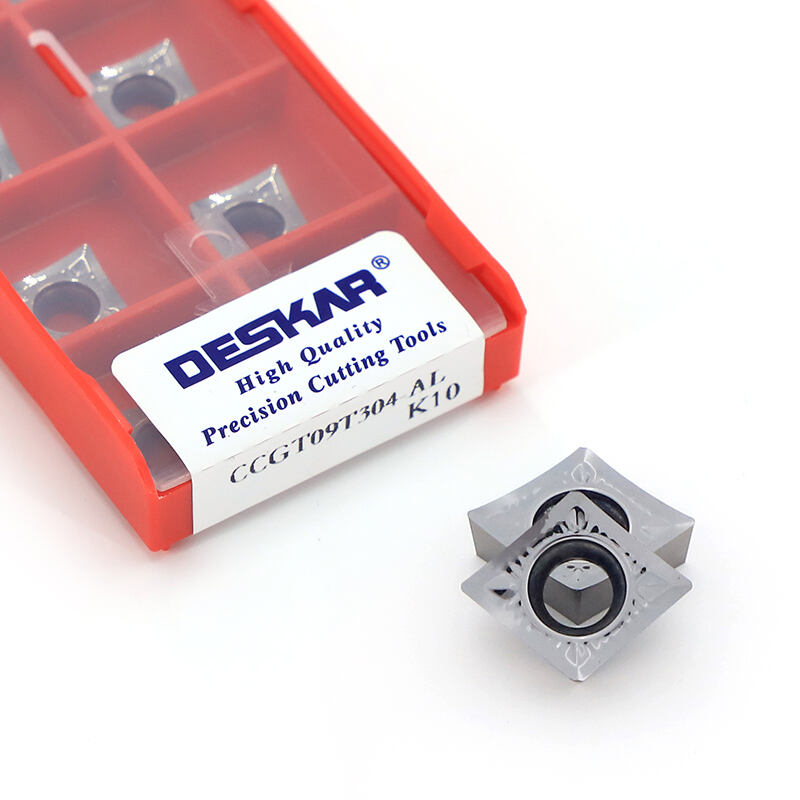 DESKAR CCGT09T304-AL K10 Tool Insert Aluminum Inserts For Carbide Cutting Tool manufacture