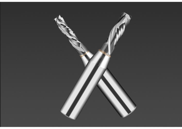 TCT Two Flutes UP DOWN Cut 1/2 Shank Milling Cutter Engraving Slotting Woodworking for MDF Plywood Chipboard Wood End mill supplier