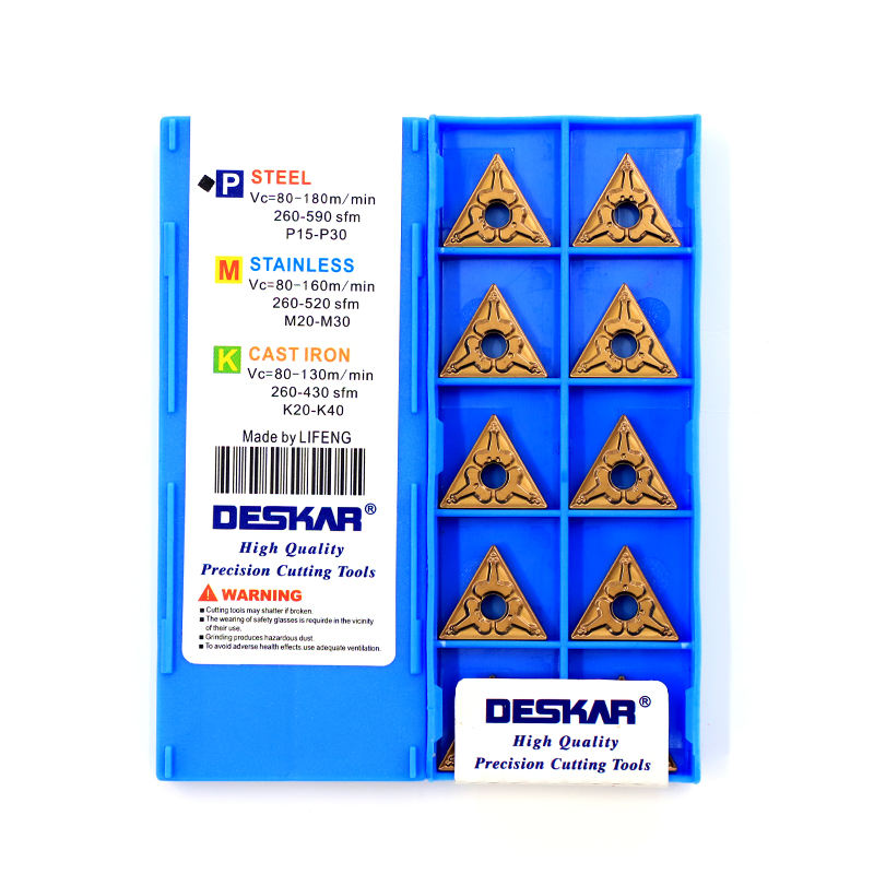 DESKAR TNMG160412-TM TNMG160408-TM TNMG160404-TM LF9018 Insertos CNC Lathe Turning Tools Carbide Insert tnmg 160408