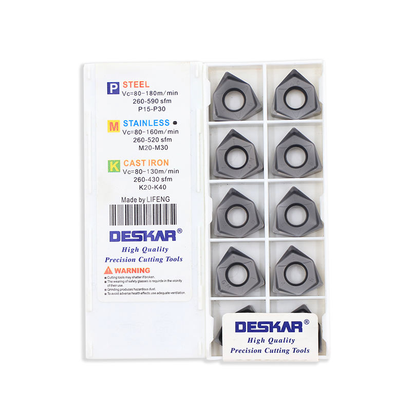 DESKAR WNMU080608 Milling Cutting Tool Carbide Insert CNC Lathe Turning Tool