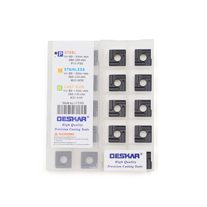 DESKAR SNMG120408R-S LF9218 SNMG 120408 CNC Machine Lathe Cutter Turning Tools New Tungsten Carbide Insert